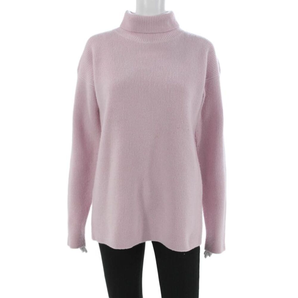 Sies Marjan Womens Wool Turtleneck Pullover Pink Long Sleeve Size S
